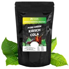Aromatisiertes Kratom, Pure Green Cherry Cola Aromatisiertes Kratom, Pure Green Cherry Cola