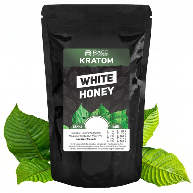 Kratom White Honey Nano - Menge: 100 g