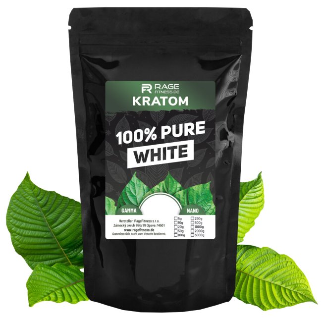 Kratom 100 % Pure White nano