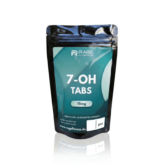 Kratom-Tabletten 7-OH 15 mg/Tab. - Menge: 10 Tabletten